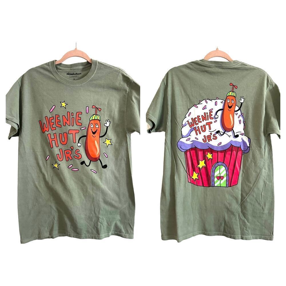 NWOT Licensed Nickelodeon SpongeBob SquarePants Weenie Hut Jr’s Tee Unisex Sz M
